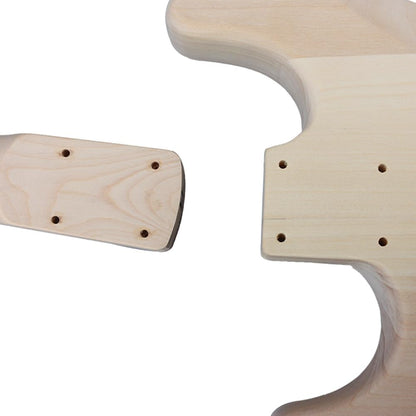 DIY Guitar Kit with Basswood Body Maple Neck with Rosewood Fretboard 6 String DIY Electric Guitar Kit with All Components to Build Your Own Guitar