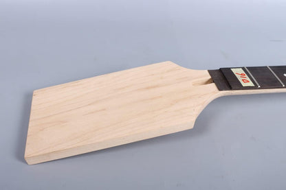 7String Guitar Neck 24Fret 25.5Inch Maple Wood with Rosewood Guitar Fretboard Wide Neck Paddle Head DIY Guitar Dot Inlay