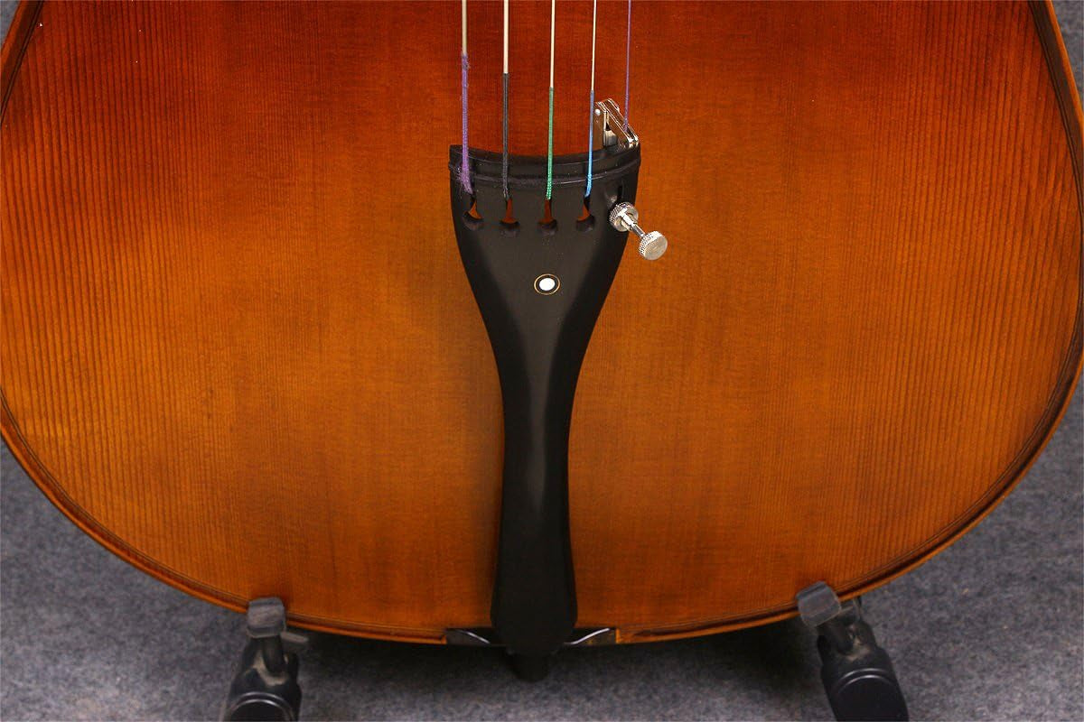 4/4 5 String Cello Acoustic Model Full Size Spruce Maple Wood Free Cello Bow Bag Sweet Sound
