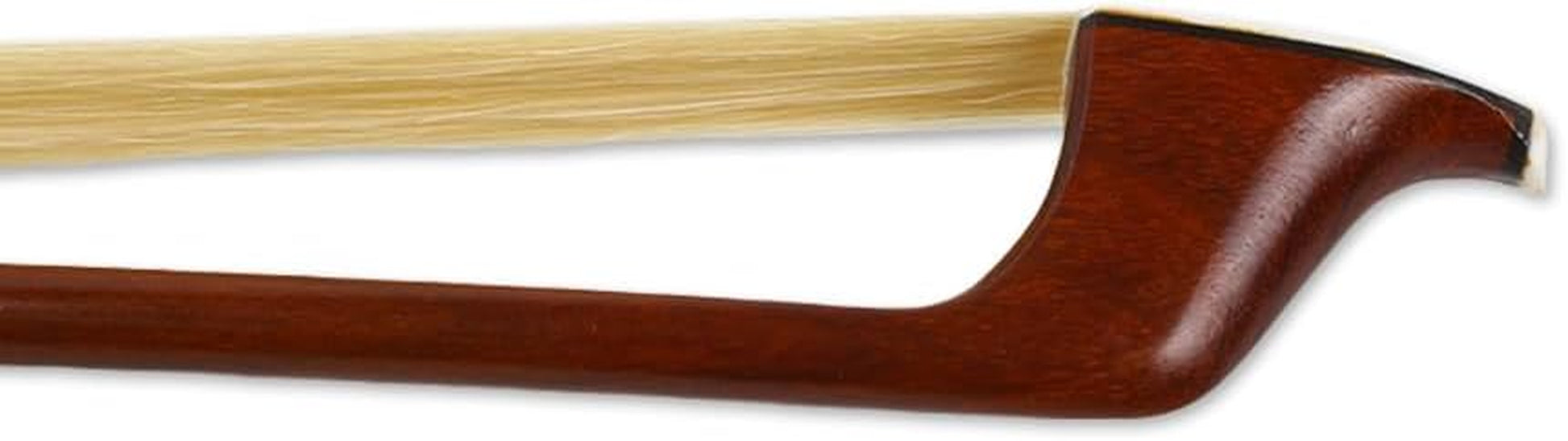 3/4 Upright Double Bass Bow Brazilwood German Bow Natural Bow Hair Well Balanced