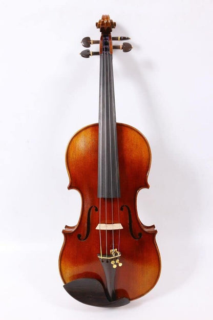 Master 4/4 Violin Stradivari Model Nice Sound Free Case Bow Flame Maple Spruce Wood Hand Made Paint