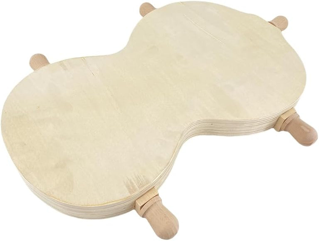 3/4&4/4 Violin Salver Wooden Violin Cradle Tools Carving Repair Tool for Violin Musicians