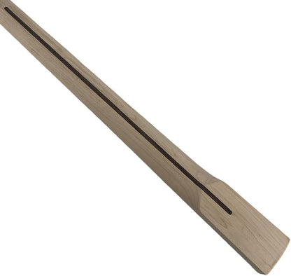 Bass Guitar Neck 22Fret 34Inch Maple Guitar Fretboard Block Inlay DIY Guitar Block Inlay (Maple Fretboard)