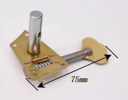 Yinfente Full Size Cello Parts Metal Body Machine Head String Winder DIY Pegs Easy to Adjust