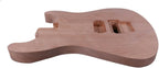 DIY Electric Guitar Body Mahogany Guitar Project Unfinished Locking Nut Bolt on Heel (S30T)