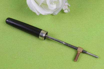 1Set 3/4 Upright Bass Bow Frog Screw German Bow Tip High Handle Bow Parts (Germanbow-Frog)