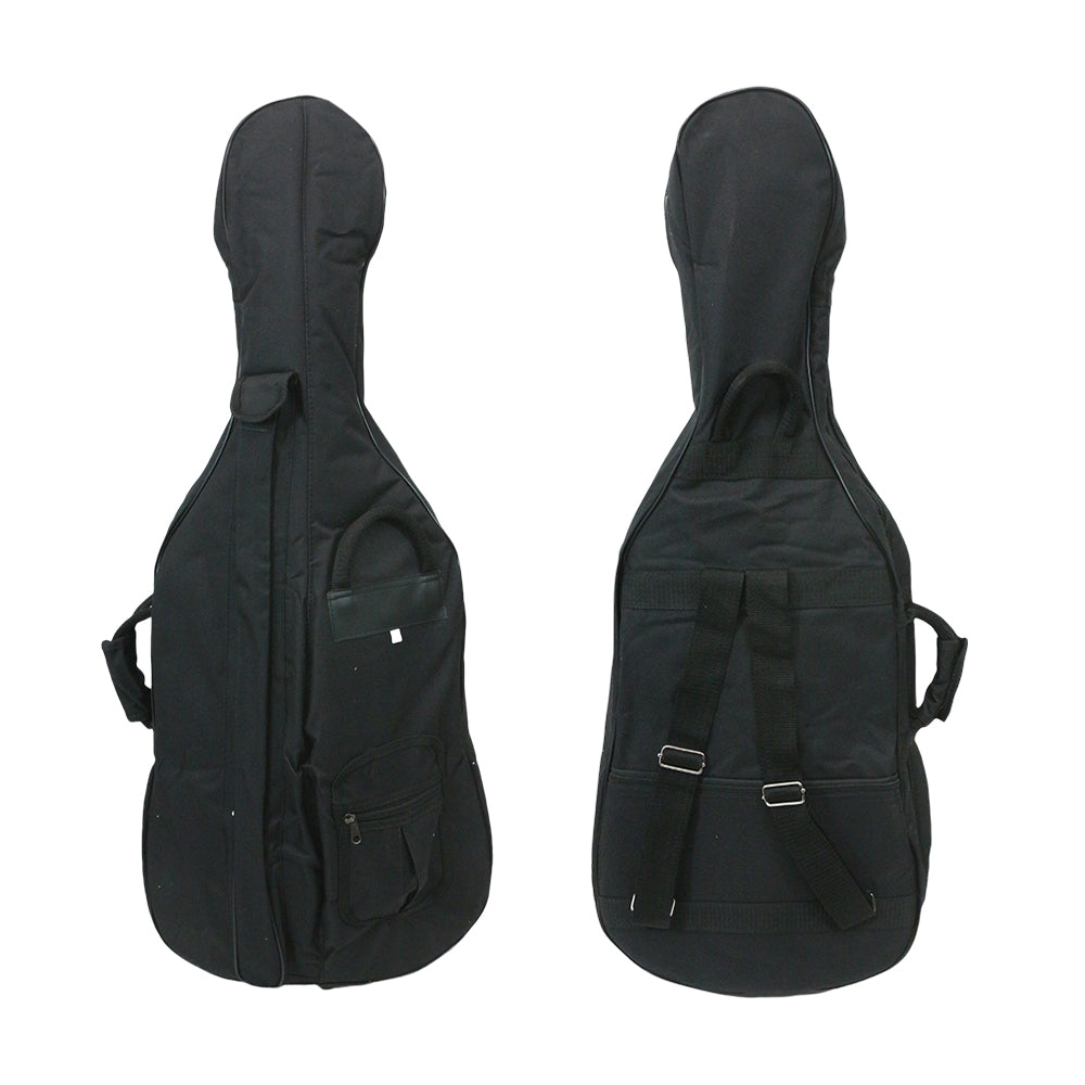 Yinfente 1/2 Size Cello,Beginner,Spruce Top Maple Back and Ebony Fittings Acoustic Cello Kit with Soft Case and Bow,String Musical Instruments for School Orchestras, Adults