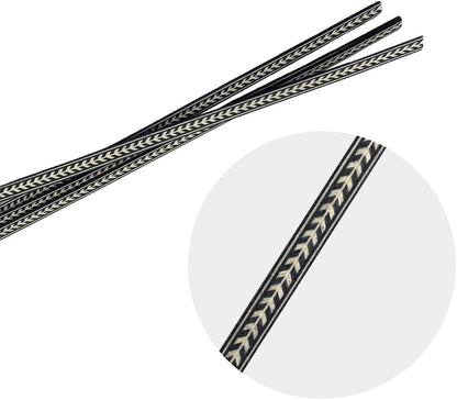 25 PCS Guitar Binding Purfling Strip Marquetry Inlay for Guitar Parts,Solid Wood Material(580X6X1Mm)