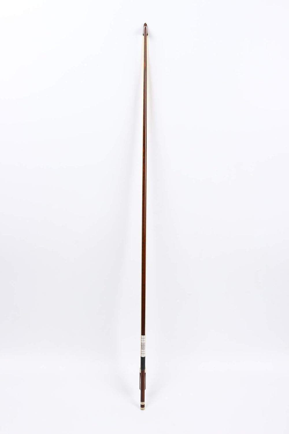 4/4 Violin Bow Snakewood Violin Bows Frog Nice Inlay Full Size Well Balanced Natural Bow Hair Letterwood Violin Bows