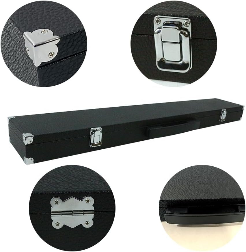 6Pcs Viola/Violin Bow Case Cello Bow Case Leather+Wooden Interior Frame Waterproof and Study