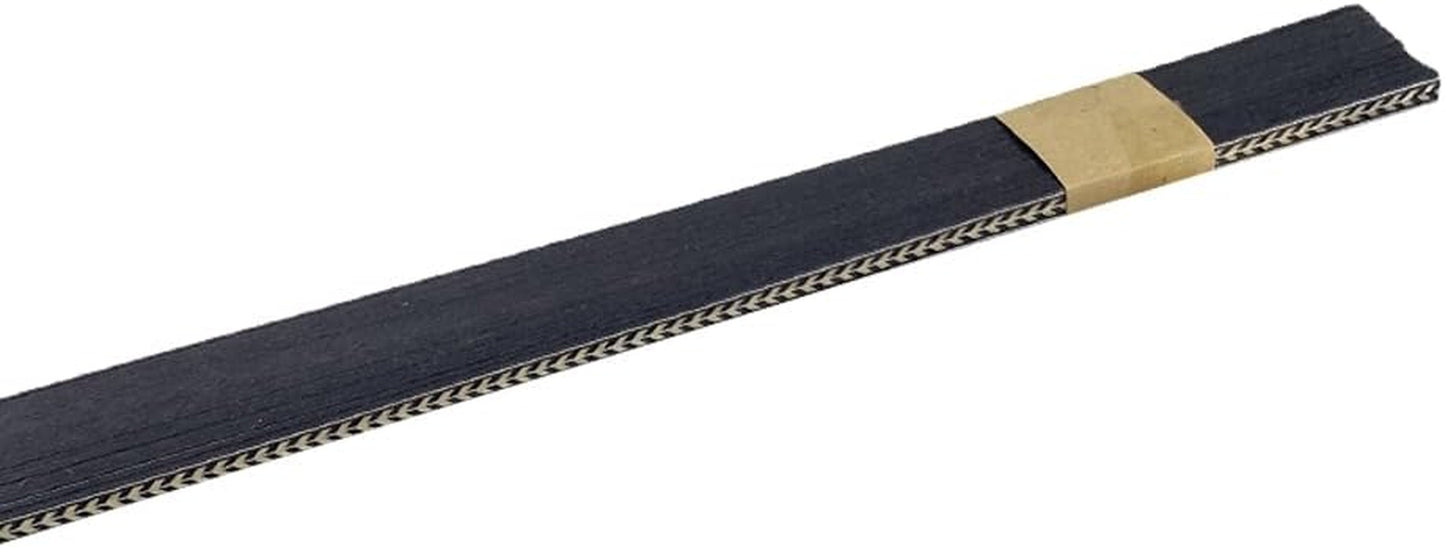 25 PCS Guitar Binding Purfling Strip Marquetry Inlay for Guitar Parts,Solid Wood Material(580X6X1Mm)