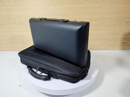 Oboe Case Hard Shell with PU Leather and Oxford Outer Bag Adjustable Strap Portable Oboe Bag for Beginners,Students,Players Musicians