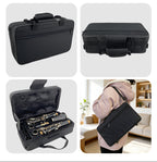 Yinfente 600D Water-resistant Foam Cotton Padded Clarinet Case Clarinet Bag
