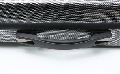 Viola Case 15-16 Inch Adjustable Viola Box Strong Light Carbon Fiber Hard Shell,Black