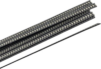 25 PCS Guitar Binding Purfling Strip Marquetry Inlay for Guitar Parts,Solid Wood Material(580X6X1Mm)