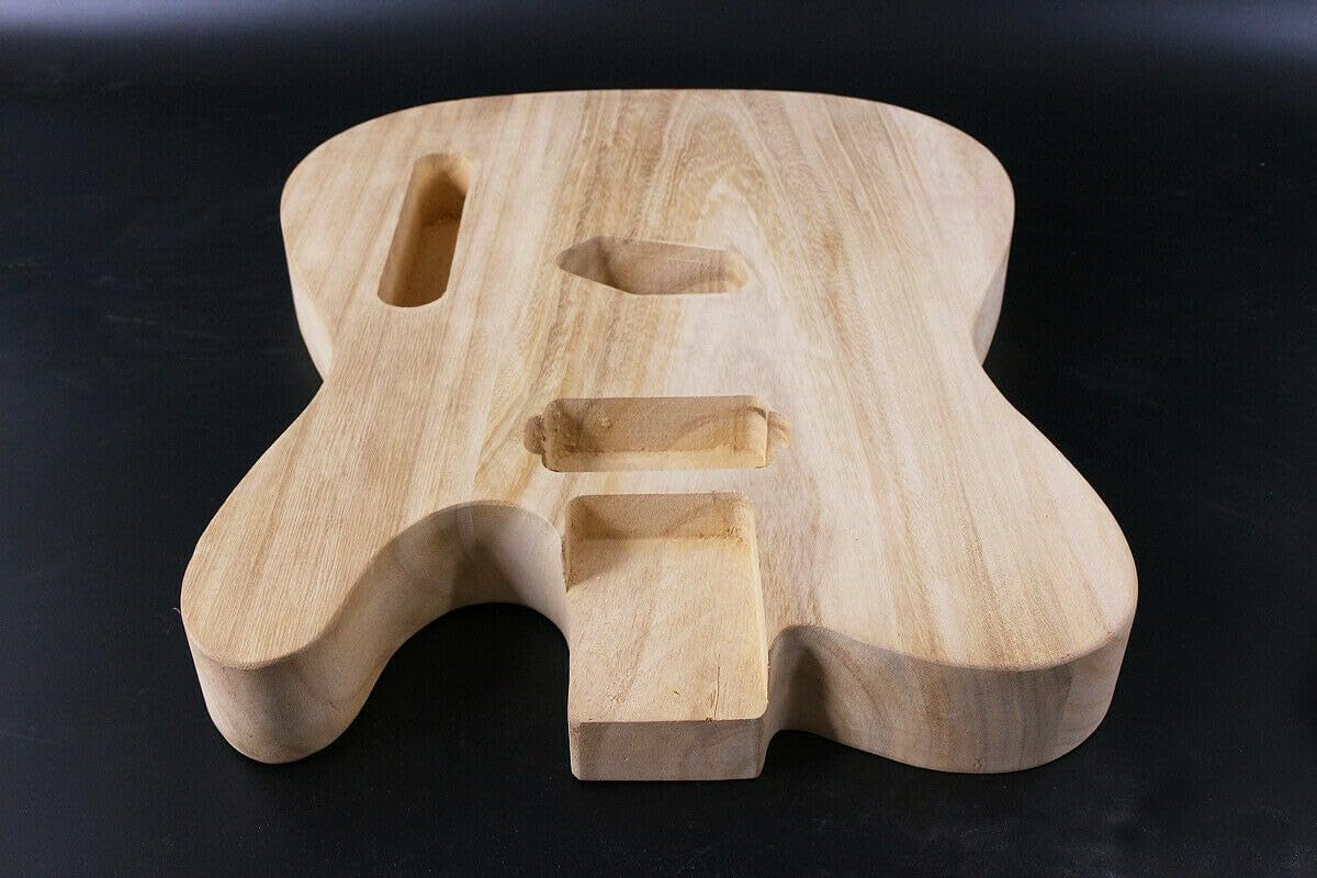DIY Electric Guitar Body Paulownia Wood TL Style Light Weight Sanded Body Bodies (T1T)