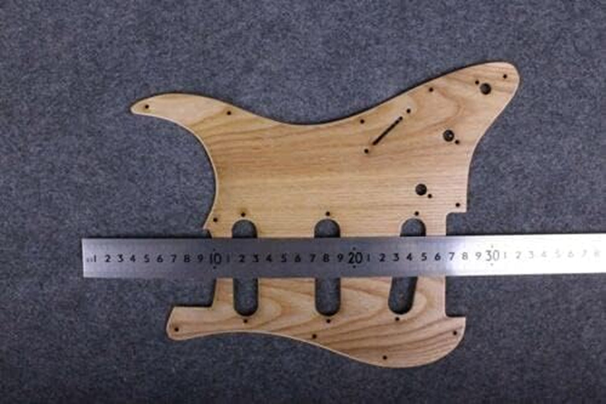 New Electric Guitar Pickguard ASH Wood SSS Guitar Plate Accessories for ST Guitar