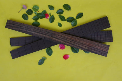 22 Fret Electric Guitar Fingerboard Rosewood Fretboard for Guitar Replacement Parts 25.5 Inch without Inlay DIY (Gtzb-021)