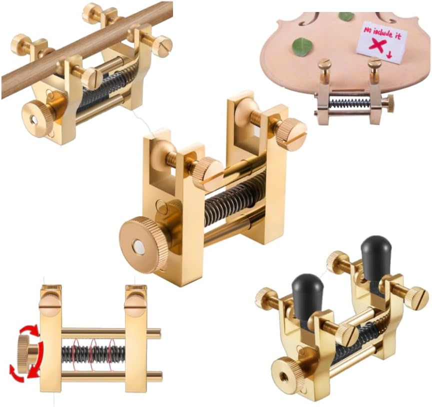 Violin Repair Kit - Edge Clamp, Crack Repair Tools for Violin, Cello, Luthier Wood Working Projects