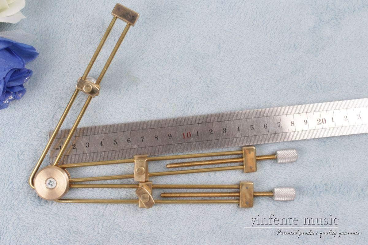 1Set Violin Making Tools Fix Violin Body Cracks Glue Violin Body Seam Brass Violin Body Clamps Luthier Tools