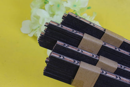 25Pcs Strip Inlay Guitar Binding Figured Purfling Guitar Body Binding Wood Inlay 640X5X1Mm