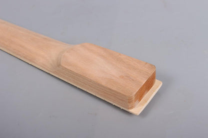 Electric Guitar Neck Replacement 22 Fret 24.75 Inch DIY Guitar Paddle Head Maple Mahogany Wood