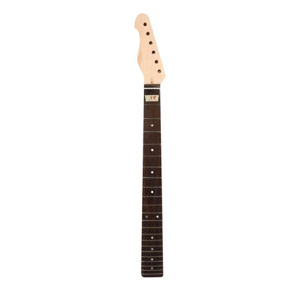 Yinfente unfinished Maple Guitar neck 22fret 24.75inch Rosewood Fretboard Dot Inlay Tele telecaster Reversed Head