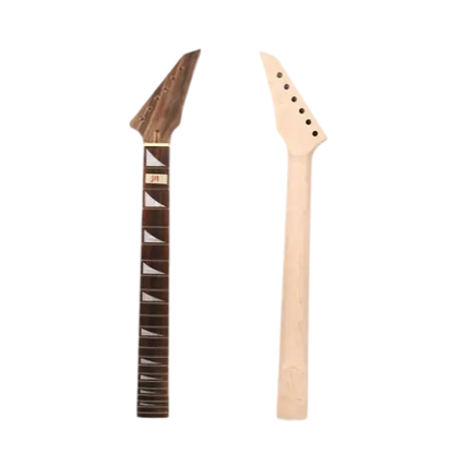 yinfente Maple Guitar Neck 22Fret 25.5inch Jackson Style Rosewood Fretboard Bolt On Heel