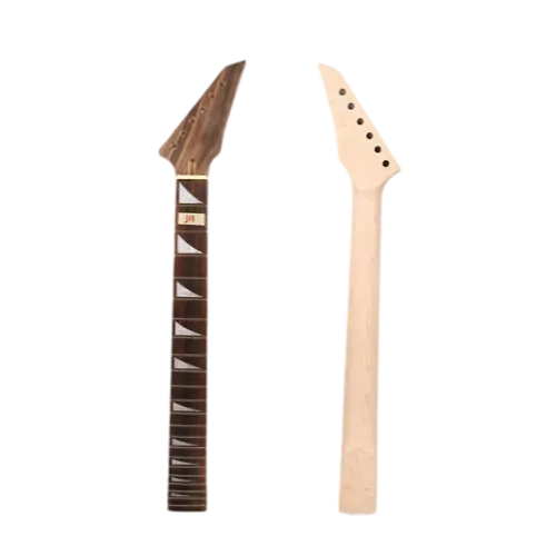 yinfente Maple Guitar Neck 22Fret 25.5inch Jackson Style Rosewood Fretboard Bolt On Heel